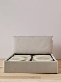 MADE Harlow Ottoman Storage Bed, Super King Size - view 2, Oat