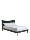 MADE Sawyer Velvet Upholstered Bed Frame, Super King Size, Gunmetal