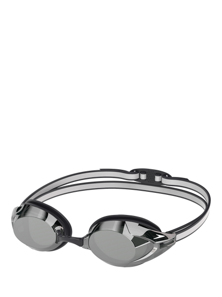 Speedo Vanquisher Swimming Goggles, Black/Smoke/Mirror, Black/Smoke/Mirror