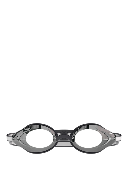 Speedo Vanquisher Swimming Goggles, Black/Smoke/Mirror - view 2, Black/Smoke/Mirror