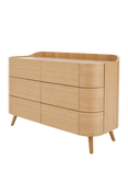 MADE Odie Wide 6 Drawer Chest, Oak
