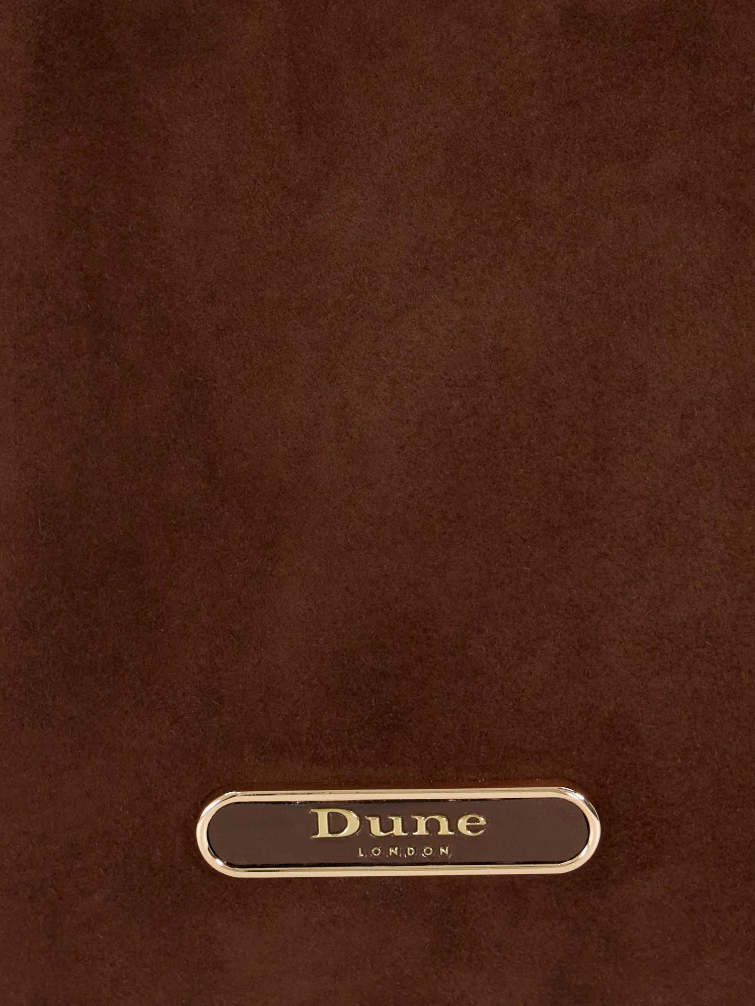 Product image 3 of 3, which shows Dune London Dorry Grab Bag, Dark Brown/Black