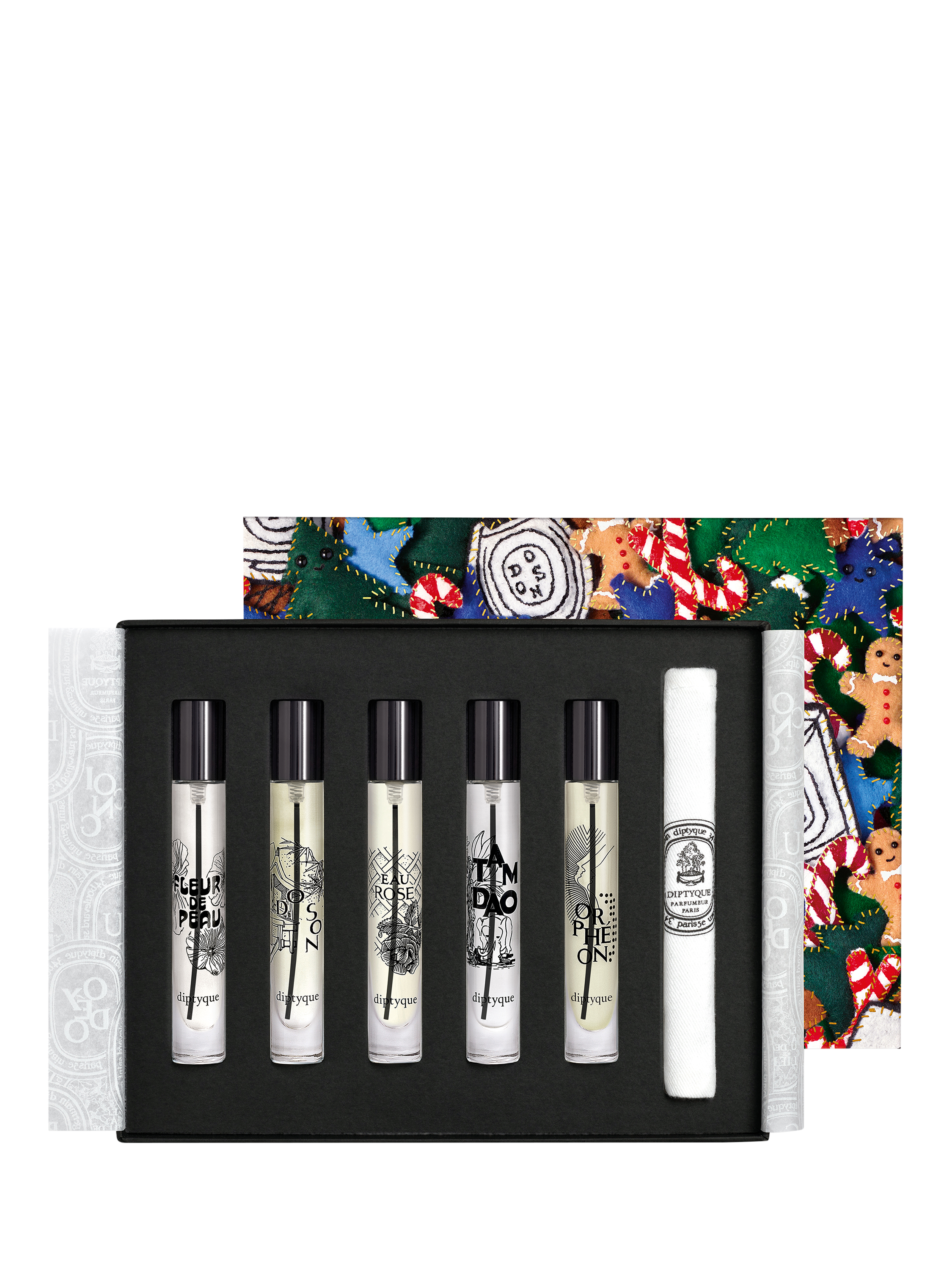 Diptyque Eau de Parfum Discovery Fragrance Gift Set, 5 x 7.5ml