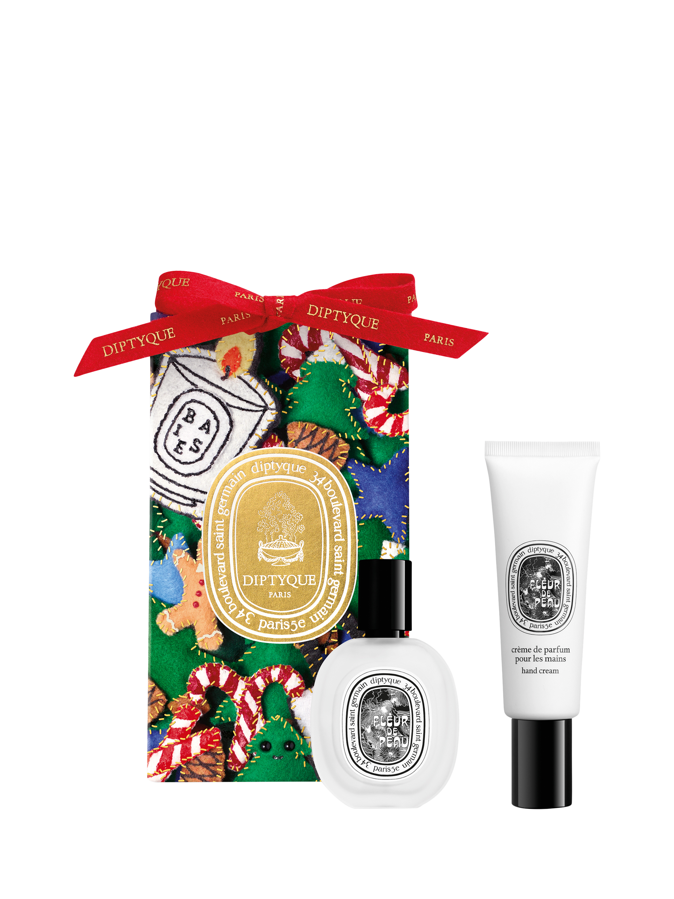 Diptyque Surprise Pouch Fleur de Peau Bodycare Gift Set