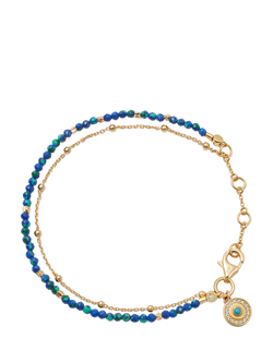 Astley Clarke Fine Biography Round Evil Eye Bracelet, Gold