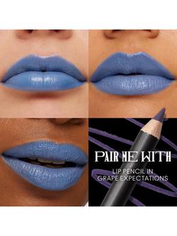 MAC MACXimal Sleek Satin Lipstick - view 2, Tilted Denim