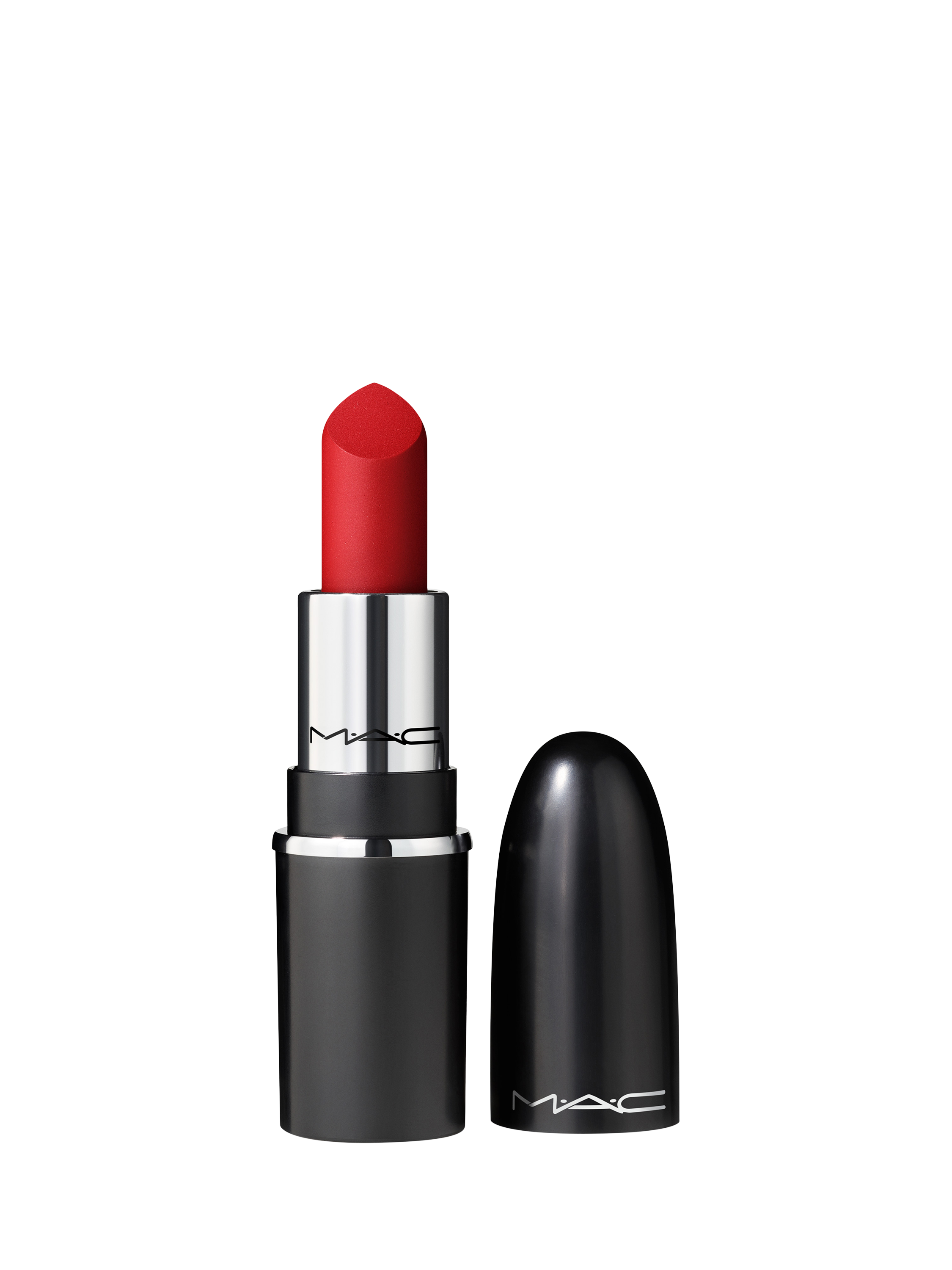 Product image 1 of 3, which shows MAC MACXimal Sleek Satin Mini Lipstick, Centre Of Attention