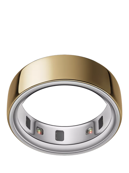 Oura Ring 4 Health & Fitness Tracker Smart Ring, Gold, Gold