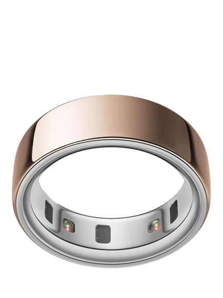 Oura Ring 4 Health & Fitness Tracker Smart Ring, Rose Gold, Gold
