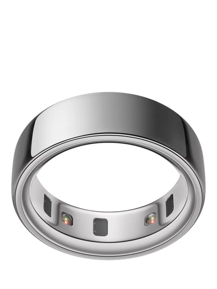 Oura Ring 4 Health & Fitness Tracker Smart Ring, Silver, Silver