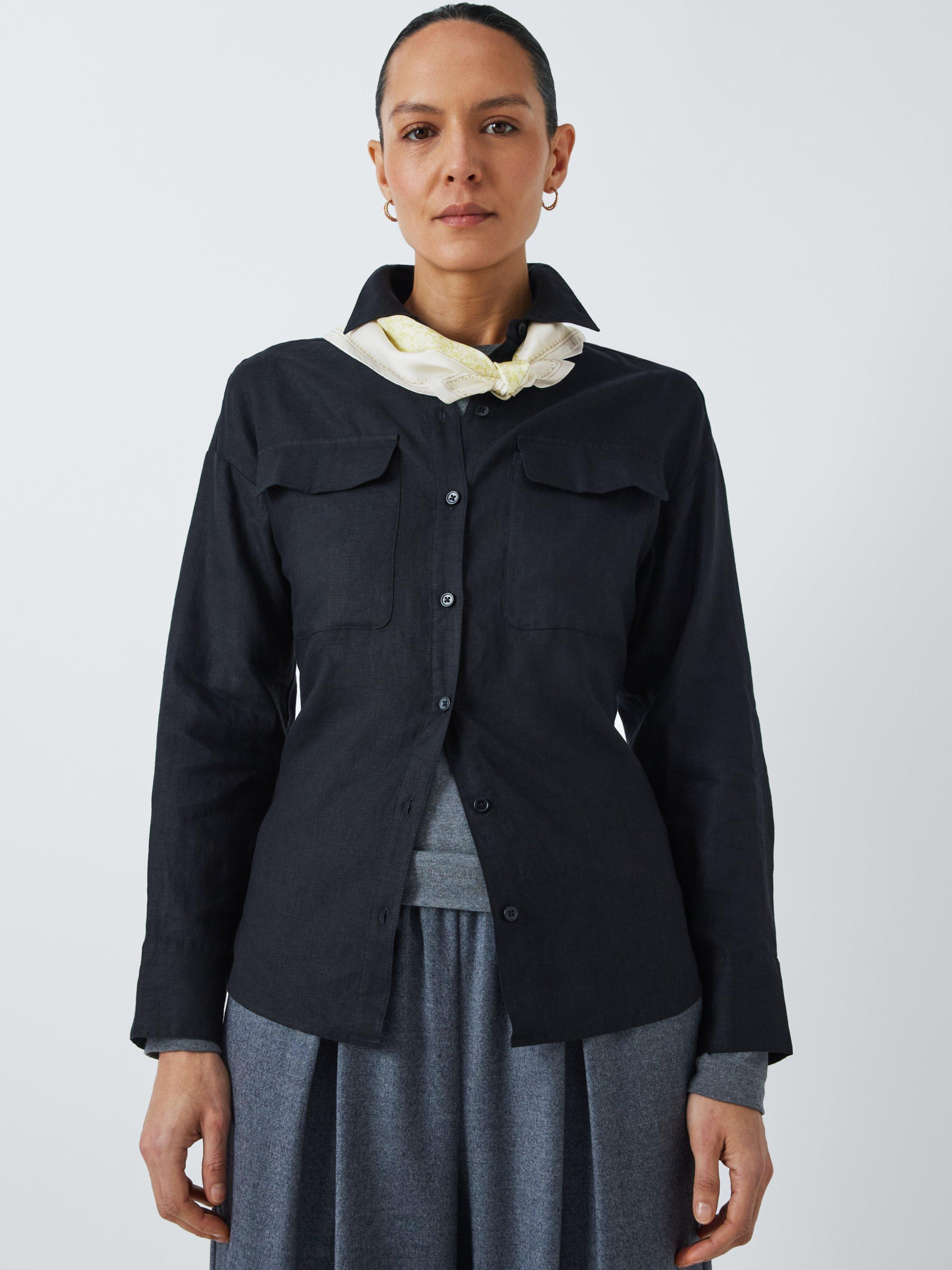 Product image 1 of 6, which shows John Lewis Woven Silk Floral Leaf Square Scarf, Pistacio