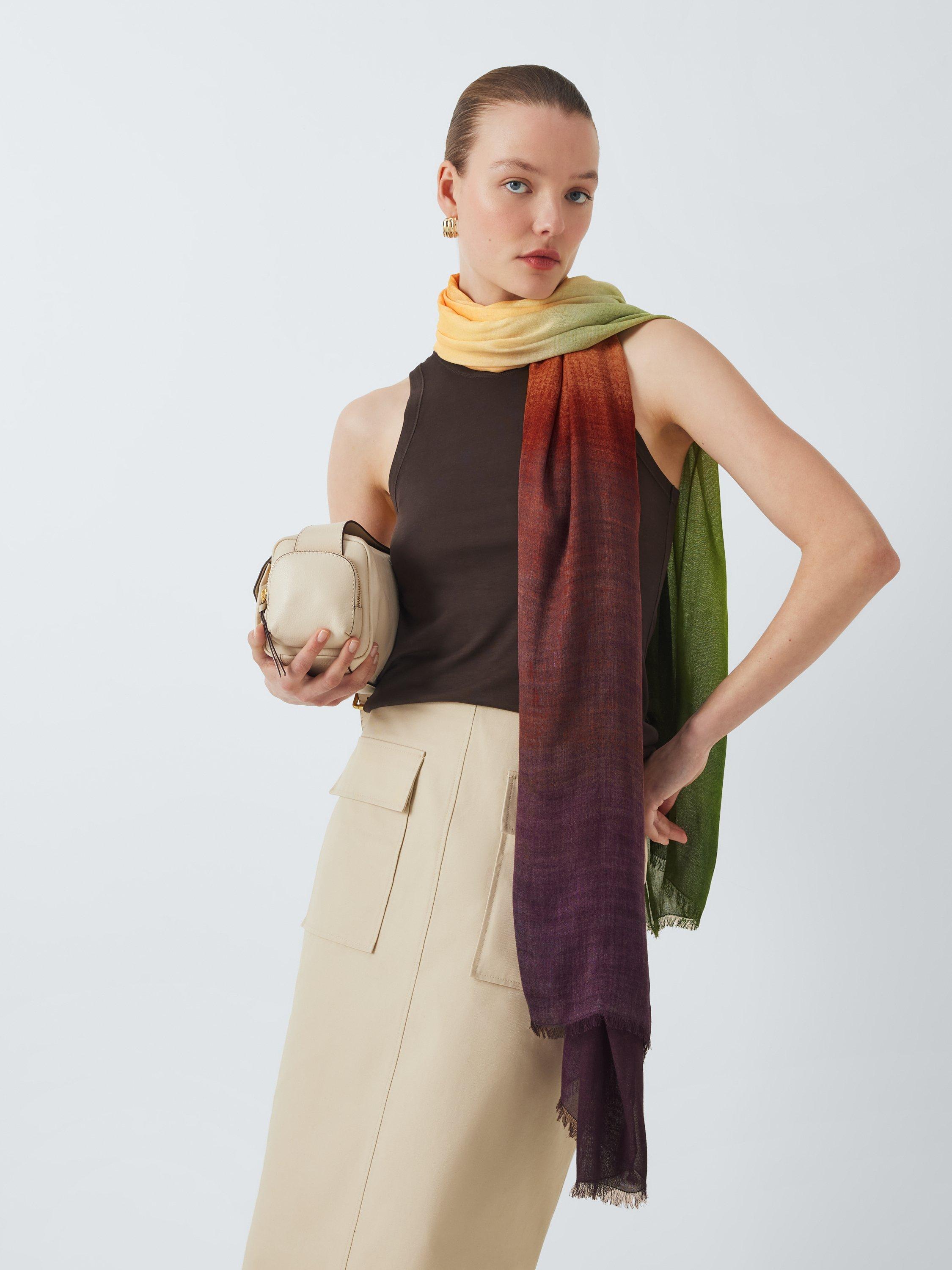 Product image 1 of 5, which shows John Lewis Vita Ombre Scarf, Multi