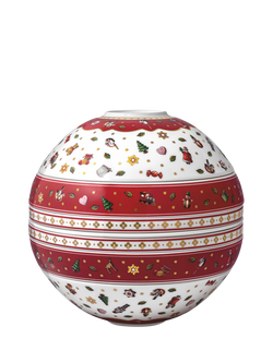 Villeroy & Boch Toy's Delight La Boule Stacking Porcelain Dinnerware Set, 7 Piece, White/Multi, White/Multi