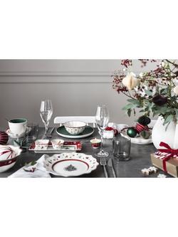 Villeroy & Boch Toy's Delight Porcelain Dip Bowl Set, 4 Piece, White/Multi - view 2, White/Multi