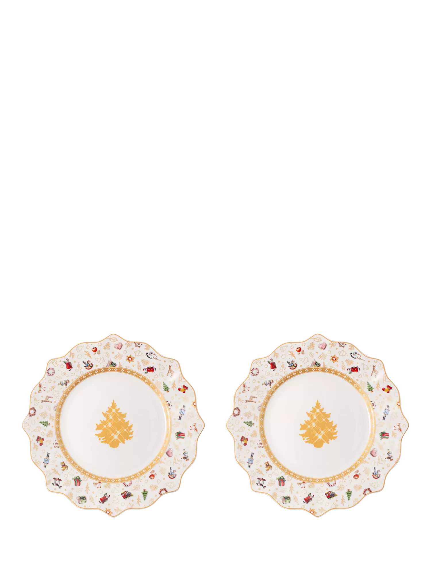 Villeroy & Boch Toy's Delight Anniversary Porcelain Salad Plate, Set of ...