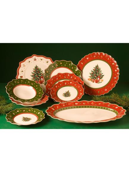 Villeroy & Boch Toy's Delight Porcelain Salad Plates, Set of 2, 24.5cm - view 2, Green