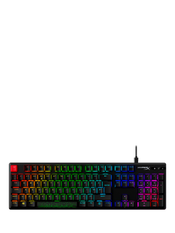 HyperX Alloy Origins RGB Mechanical Gaming Keyboard, Red, Red