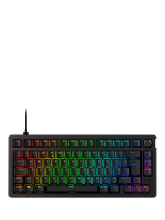 HyperX Alloy Rise 75 Compact RGB Gaming Keyboard, Black