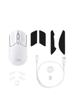 HyperX Pulsefire Haste 2 Wireless Gaming Mouse, White - view 2, White