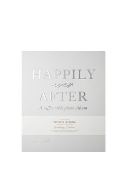 PRINTWORKS Happily Ever After Wedding Photo Album, White, White