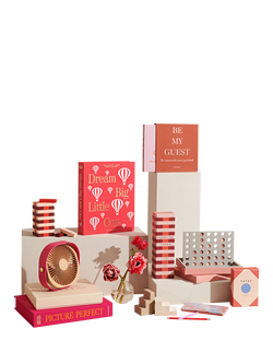 PRINTWORKS Be My Guest Book, Pink/Rust - view 2, Rust/Pink