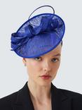 John Lewis Beatrice Upturn Disc Twirl Fascinator, Blue