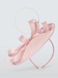 John Lewis Beatrice Upturn Disc Twirl Fascinator, Pink