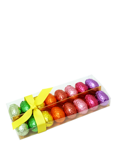 Natalie Rainbow Foiled Chocolate Easter Egg Selection, 200g