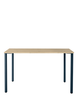 Herman Miller OE1 Desk, Oak/Nightfall, Oak Nightfall