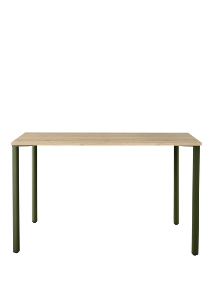 Herman Miller OE1 Desk, Oak/Olive, Oak Olive