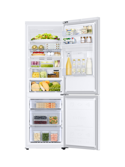 Samsung Series 7 RB34C652DWW/EU Freestanding 60/40 Smart Fridge Freezer with SpaceMax™, White - view 2, White
