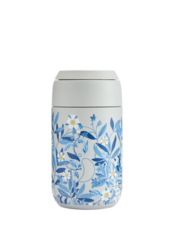 Chilly's x Liberty Series 2 Double Wall Insulated Travel Mug, 340ml, Brighton Blossom, Brighton Blossom