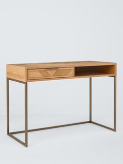 John Lewis Estate Desk, Oak, Natural