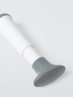 John Lewis Vacuum Seal Manual Pump, Grey White