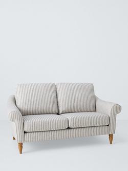 John Lewis Camber Large 3 Seater Sofa, Light Leg, Trio Stripe