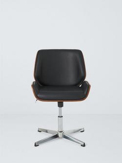 John Lewis Melrose Office Chair - view 2, Black