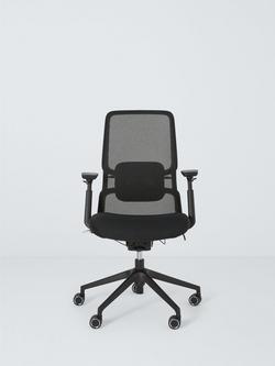 John Lewis James Mesh Office Chair, Black - view 2, Black