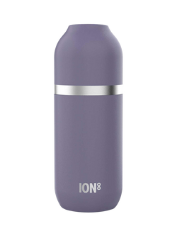 Ion8 Double Wall Vacuum Insulated Leak-Proof Travel Flask, 700ml, Purple