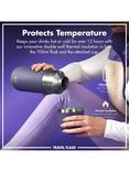 Ion8 Double Wall Vacuum Insulated Leak-Proof Travel Flask, 700ml, Purple