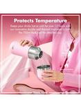 Ion8 Double Wall Vacuum Insulated Leak-Proof Travel Flask, 700ml, Rose Quartz