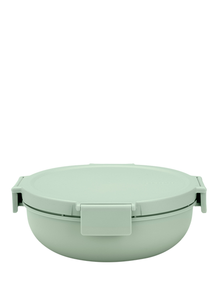 Brabantia Make & Take Salad Bowl, 1.3L, Jade Green