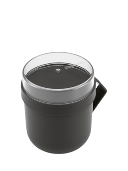 Brabantia Make & Take Soup Mug, 600ml - view 2, Dark Grey