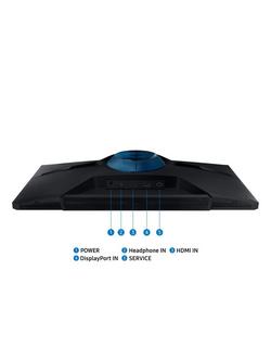 Samsung Odyssey G3 LS27DG302EUXXU Full HD Gaming Monitor, 27", Black - view 2, Black