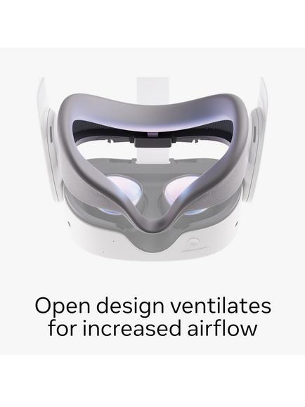 Meta Quest 3S Breathable Facial Interface for Meta Quest 3S, Grey - view 2, Black