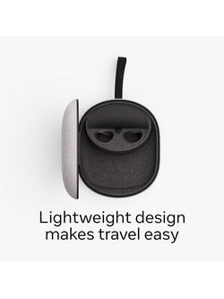 Meta Quest Compact Carrying Case for Meta Quest 3/3S, White - view 2, White