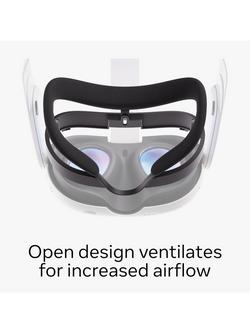 Meta Quest 3 Open Facial Interface for Meta Quest 3, Black - view 2, Black