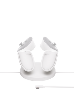 Meta Quest Compact Charging Dock for Meta Quest 3/3S, White