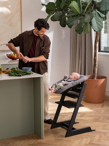 Stokke Tripp Trapp Highchair - view 2, Black