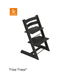 Stokke Tripp Trapp Oak Highchair, Black