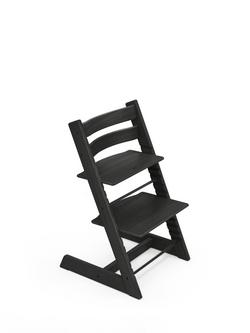 Stokke Tripp Trapp Oak Highchair, Black